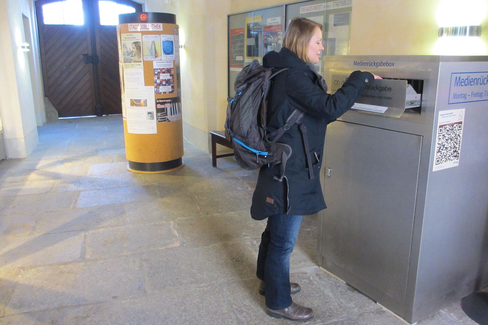 Medienrückgabebox